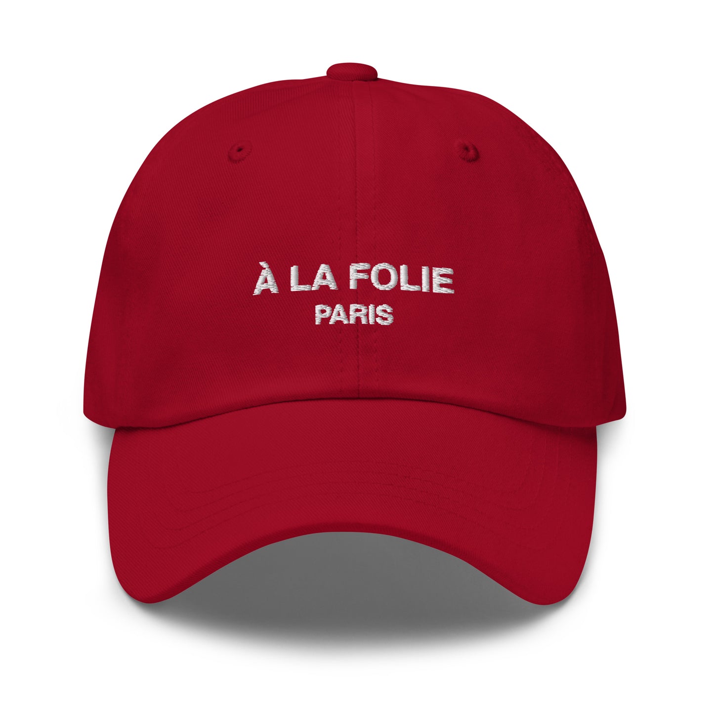 Casquette À la Folie Paris