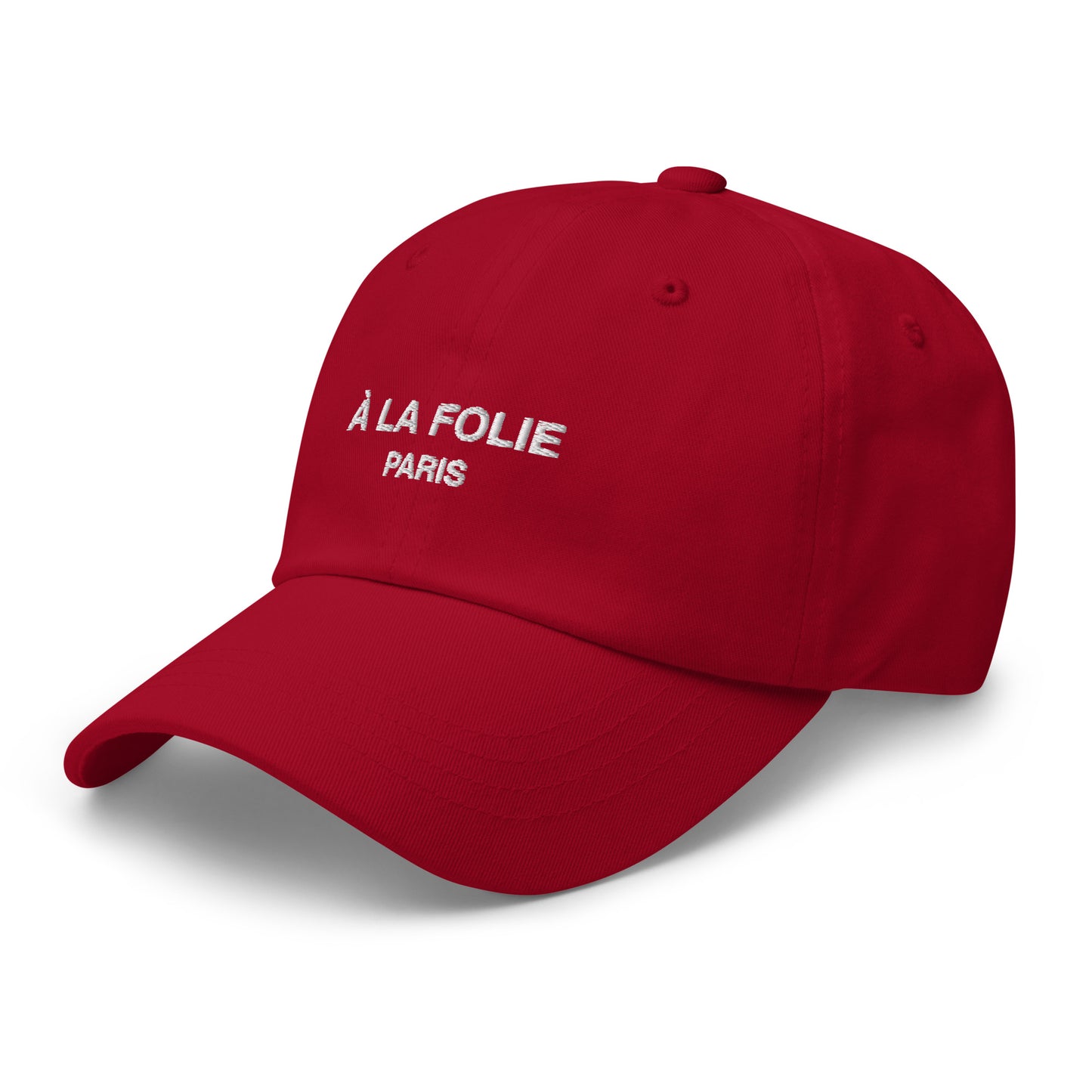 Casquette À la Folie Paris